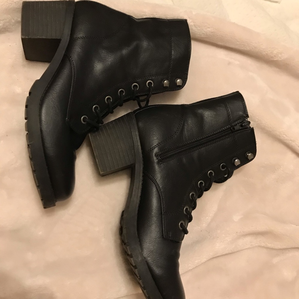 Black booties